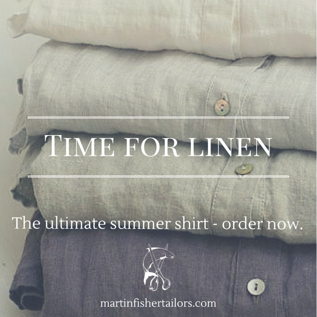 Summer linen shirts